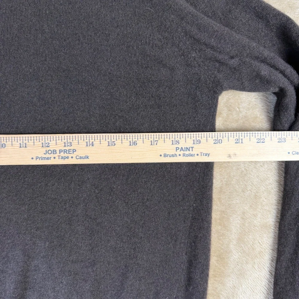 Patagonia Mens 100% Cashmere Quarter Zip Pullover Sweater Brown Small 50570